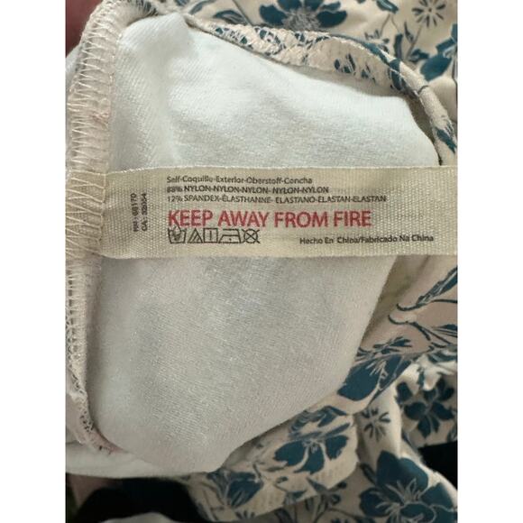 FREE PEOPLE Intimately Somethin' 'Bout You Floral One Shoulder Bodysuit - Sz XL - Picture 7 of 7